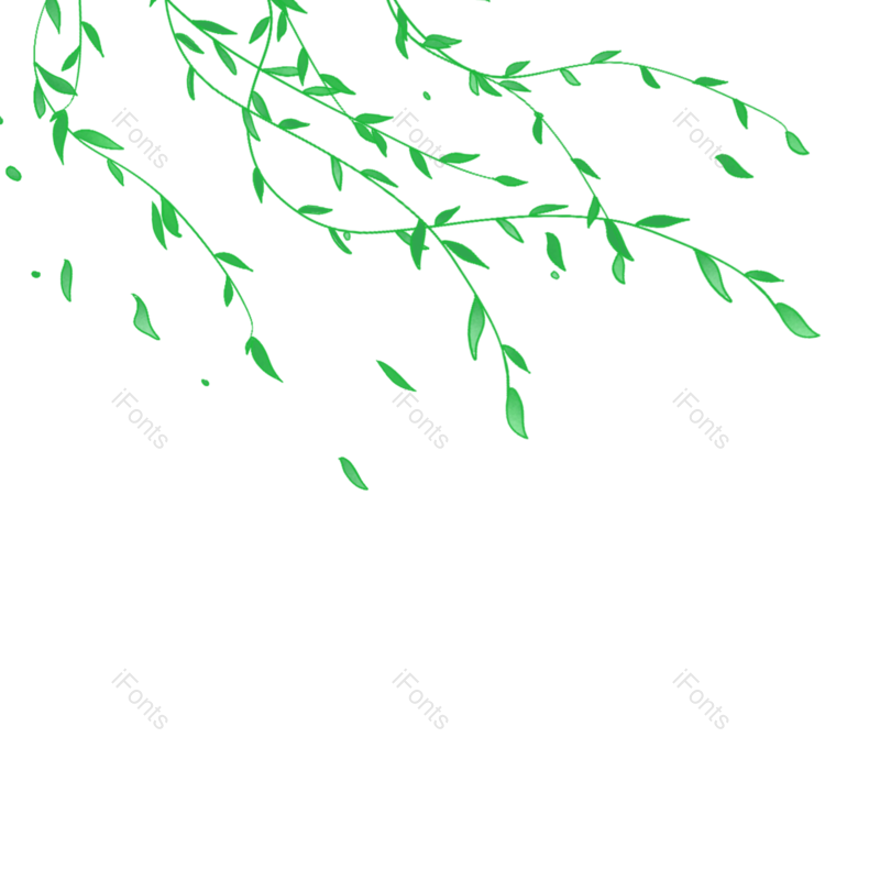 叶子图片,绿叶元素,树叶PNG,叶子装饰免抠素材